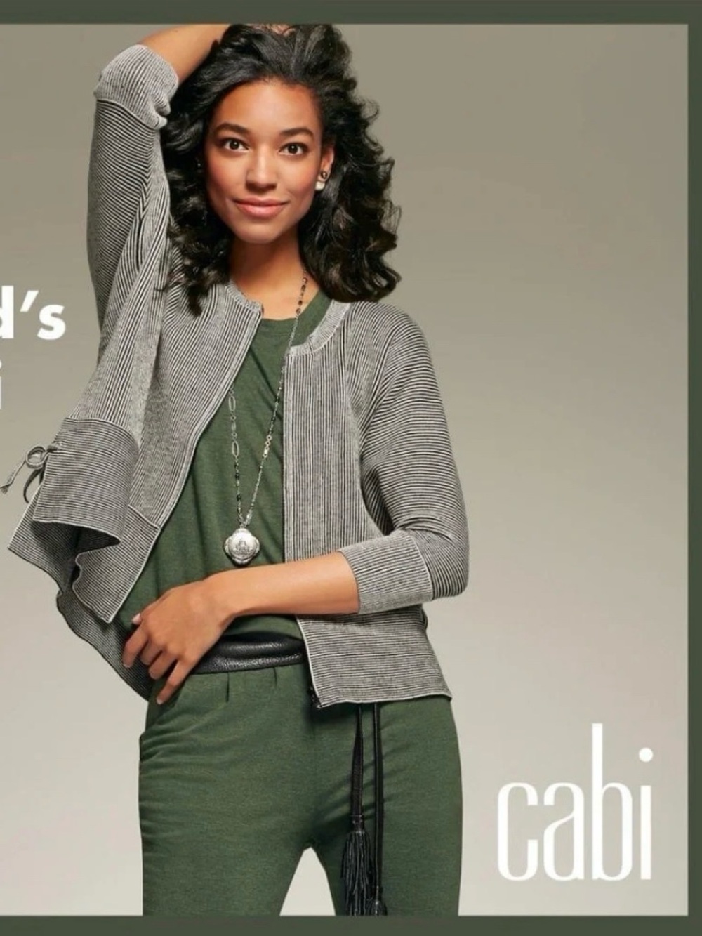 Cabi Cupid’s Cardi #3526 – Size Large – Excellent
